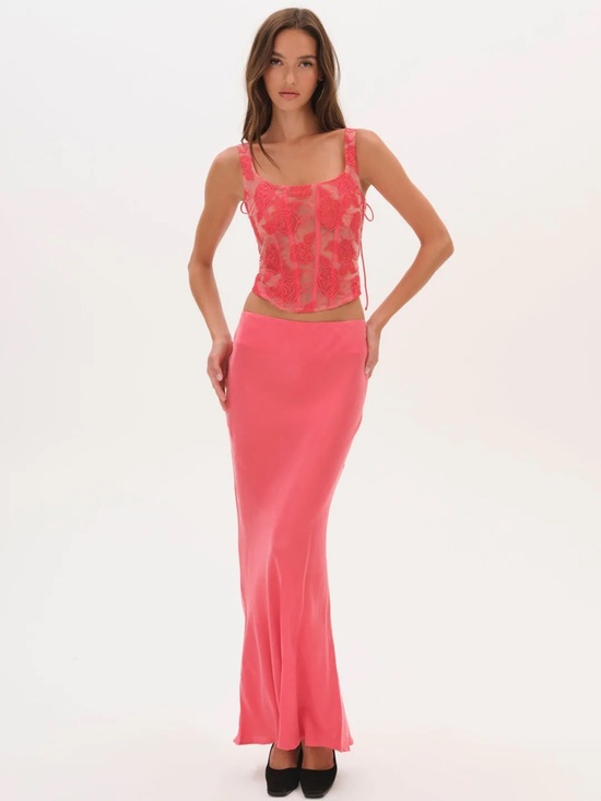 For Love And Lemons Dresses & Skirts - ❣️Host Pick❣️NWT For Love & Lemons Coral Pink Skirt
